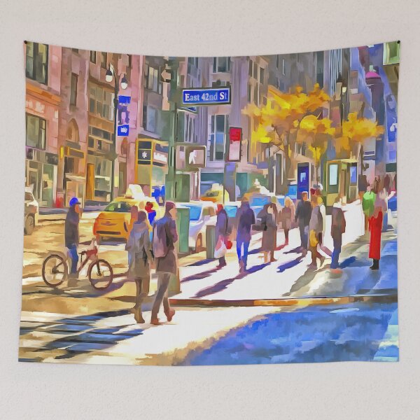 Item preview, New York Street Pop Art  designed and sold by Londonimages.