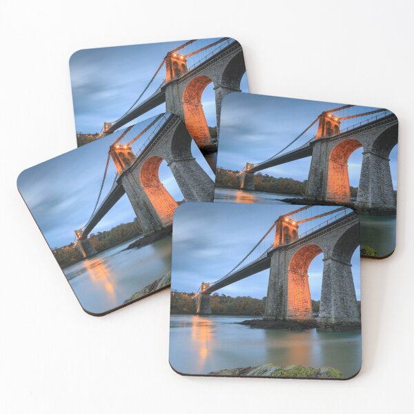 Item preview, Twilight at the Menai Suspension Bridge designed and sold by bitm2007.