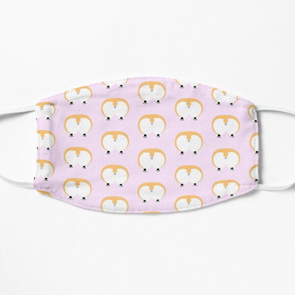 Corgi Fluffy butt lover Mask