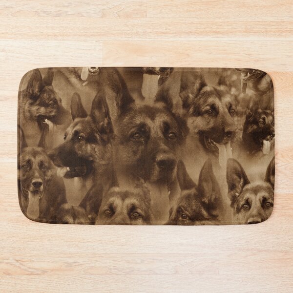 Item preview, German Shepherd Collage designed and sold by k9printart.