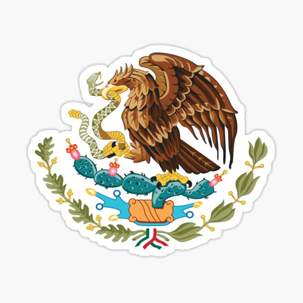 Mexico Coat Of Arms Sticker
