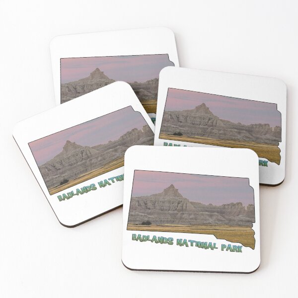 Item preview, Esquema del estado de Dakota del Sur (Parque Nacional Badlands) designed and sold by gorff.