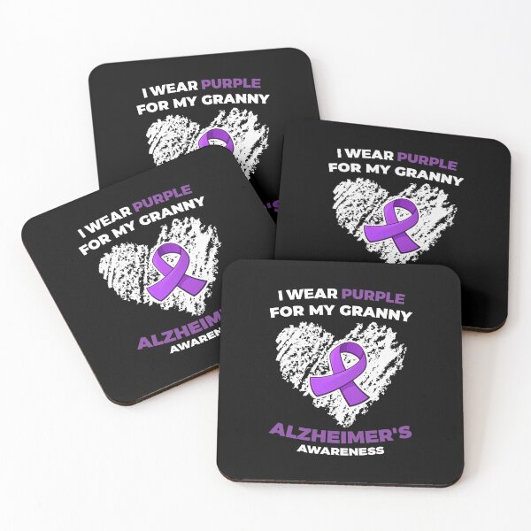 Item preview, I Wear Purple for My Granny: Alzheimer's Awareness designed and sold by friendlyspoon.