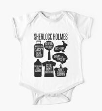 Sherlock Quotes One Piece - Short Sleeve