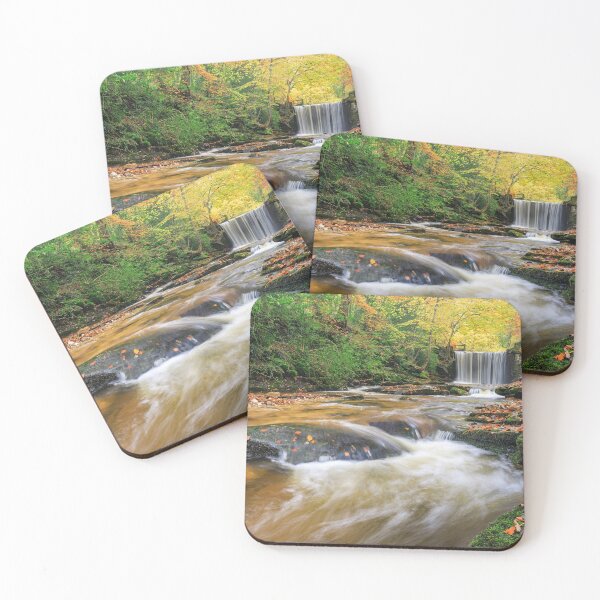 Item preview, Autumn colour at Nant Mill Waterfall designed and sold by bitm2007.