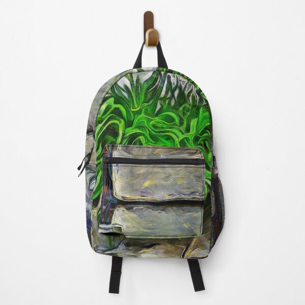 Item preview, Green Plant on Old Milan Italy Sidewalk KPA designed and sold by karynpeters.