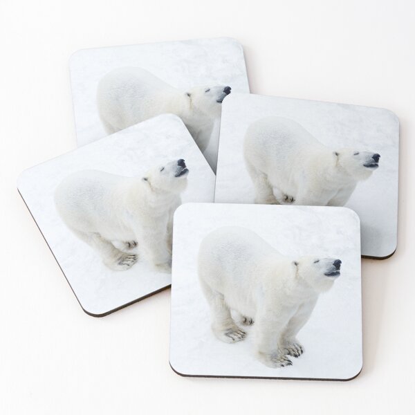 Item preview, Polar bear in white snow.." is it dinner time?" designed and sold by HTPOP.