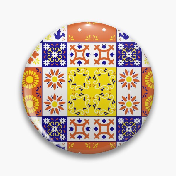 Artikelvorschau, Bunte Fliese der mexikanischen Talavera entworfen und verkauft von mattpanta.