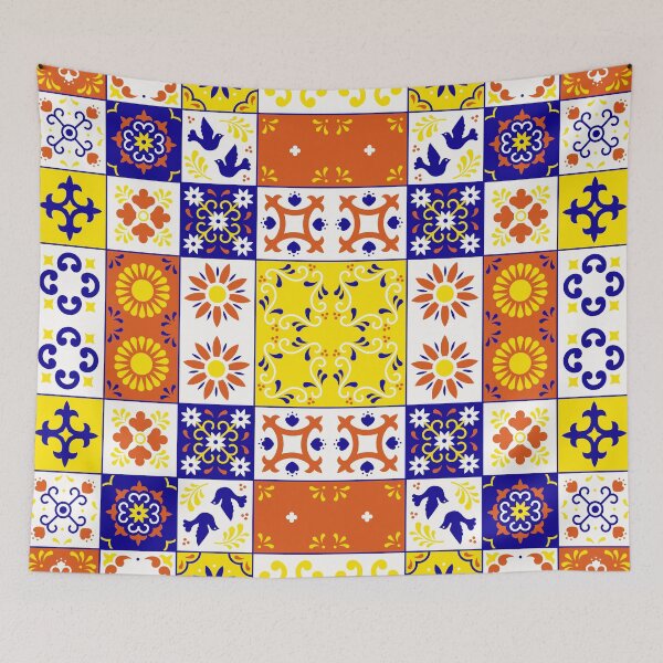 Artikelvorschau, Bunte Fliese der mexikanischen Talavera entworfen und verkauft von mattpanta.