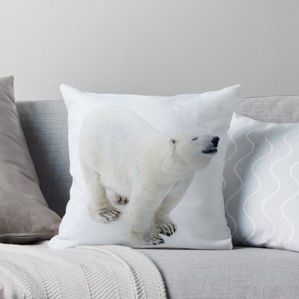 Item preview, Polar bear in white snow.." is it dinner time?" designed and sold by HTPOP.