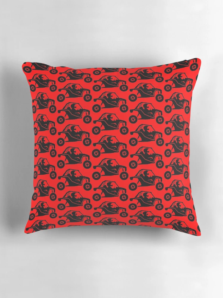 Thumbnail 3 of 4, Pillow, SXS Driver Riding RZR designed and sold by RZRriders.