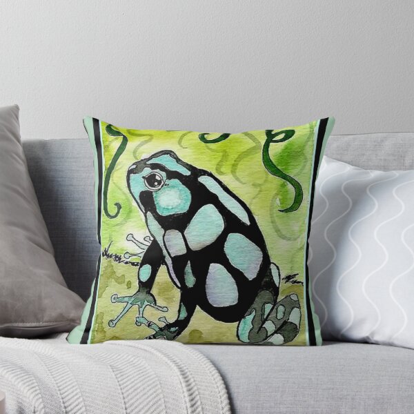 Artikelvorschau, Aqua Poison Dart Frog / Laubfrosch / Türkisfrosch / Poisonous Frog / entworfen und verkauft von artenvironments.