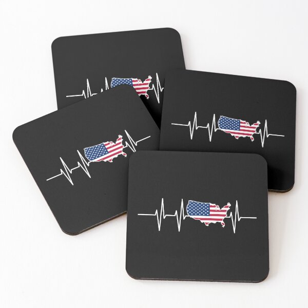 Item preview, Veteran Heartbeat USA - Pride 4th July Gift designed and sold by biNutz.
