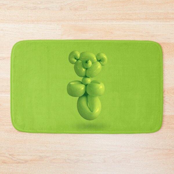 Item preview, Teddy bear balloon in green designed and sold by Retro Futurist.