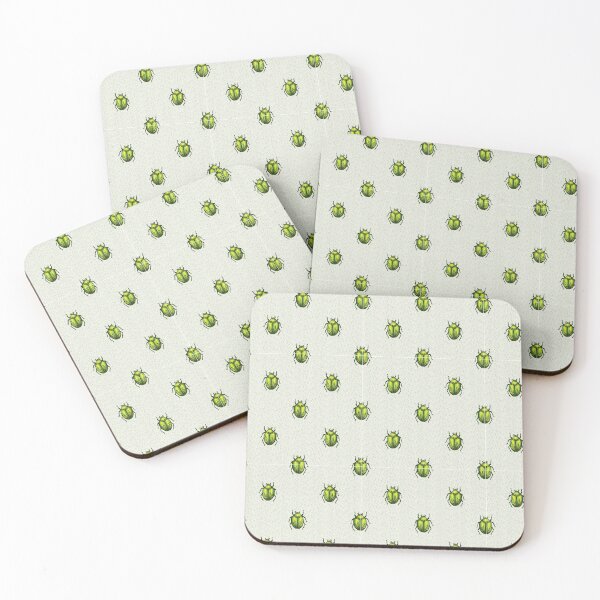 Item preview, Hand drawn giant fruit green bug realistic cartoon designed and sold by Limolida.