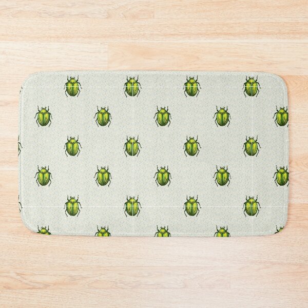 Item preview, Hand drawn giant fruit green bug realistic cartoon designed and sold by Limolida.