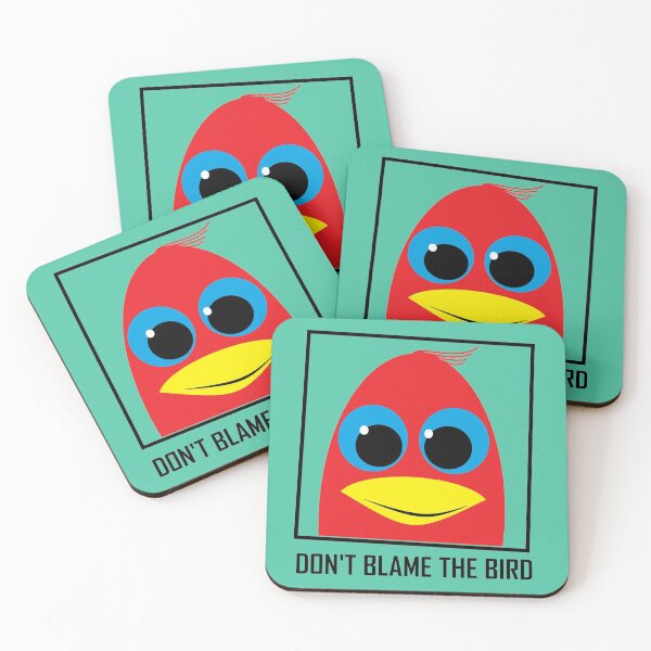 Item preview, DON'T BLAME THE BIRD designed and sold by Jean Gregory Evans.