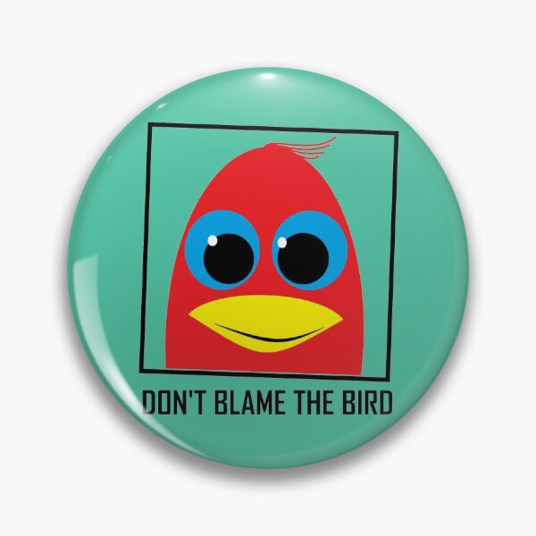 Item preview, DON'T BLAME THE BIRD designed and sold by Jean Gregory Evans.