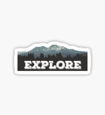 Explore Sticker