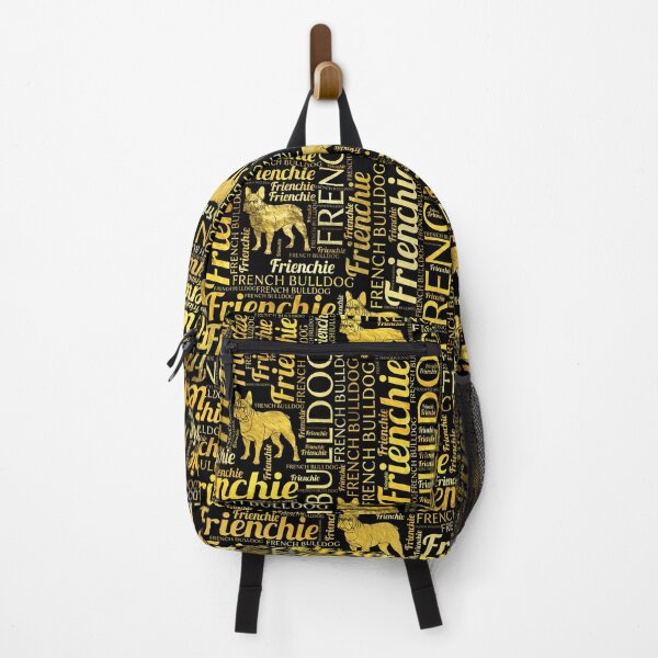 Item preview, French Bulldog silhouette and word art pattern designed and sold by k9printart.