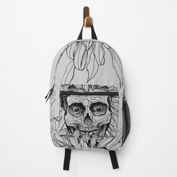 Item preview, Skull in chrysanthemum flower by Susyrdesign designed and sold by susyrdesign.