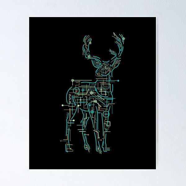 Item preview, Electric Deer designed and sold by VibrantGifts.