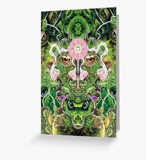 Forest Lotus Greeting Card