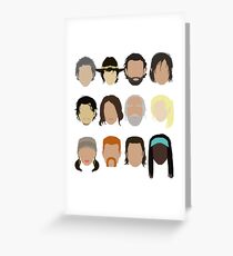 The Walking Dead Greeting Card