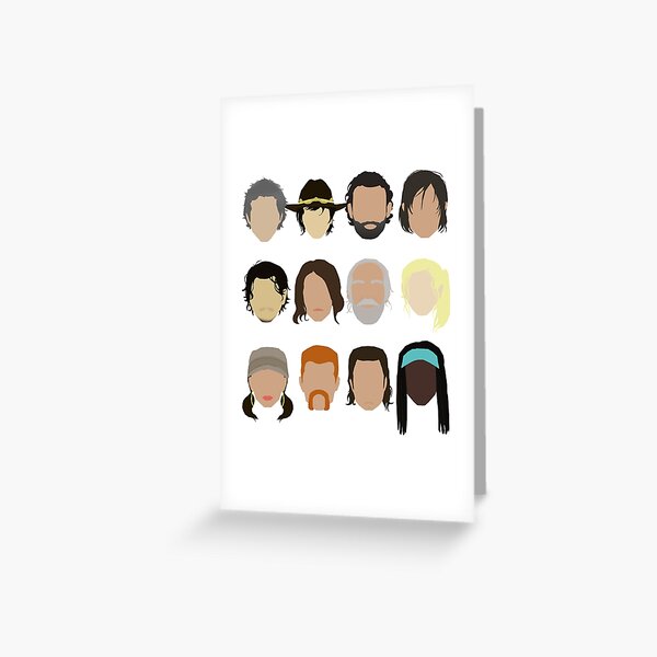 The Walking Dead Greeting Card