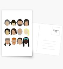 The Walking Dead Postcards