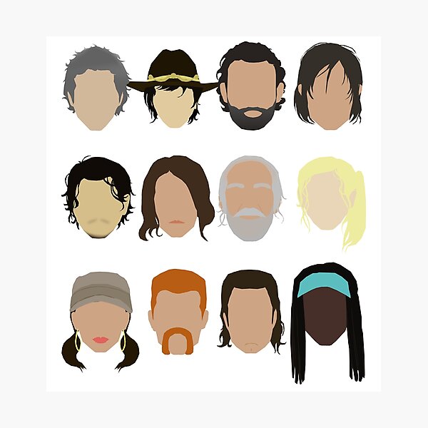 The Walking Dead Photographic Print