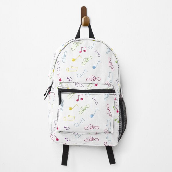 doodle musical notes Backpack