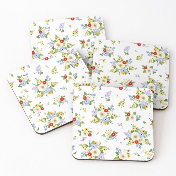 Item preview, Pattern with colorful flowers. designed and sold by Naddya.