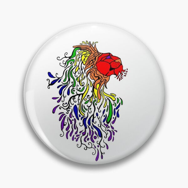 Item preview, pride lion designed and sold by cheetahjevams.