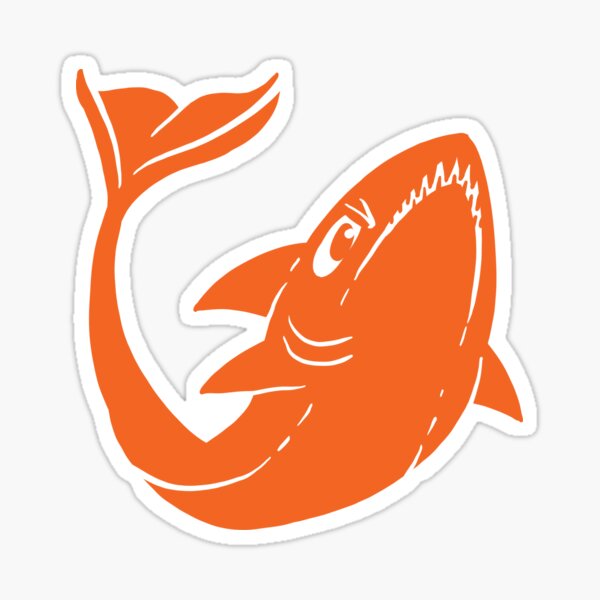 Simple Shark Sticker