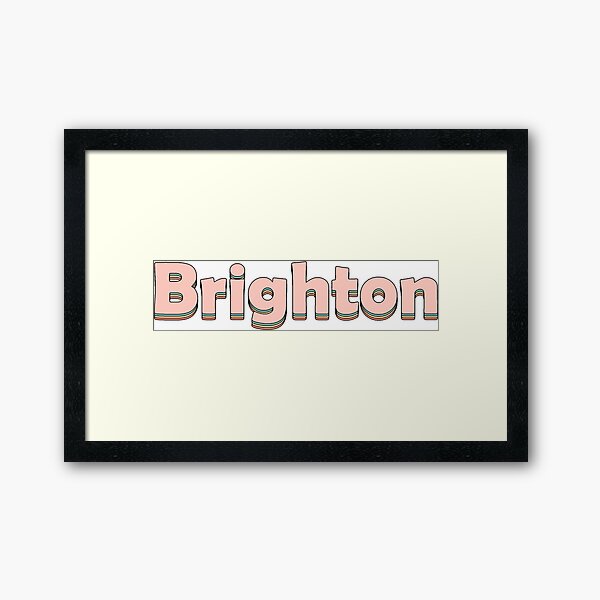 Item preview, Brighton! designed and sold by DoodleDashCollective.