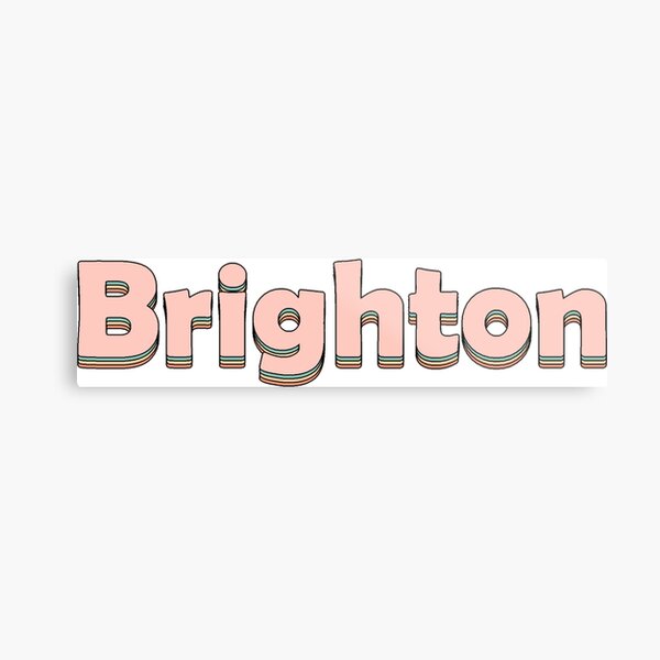 Brighton! Metal Print