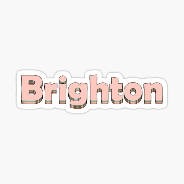 Item preview, Brighton! designed and sold by DoodleDashCollective.