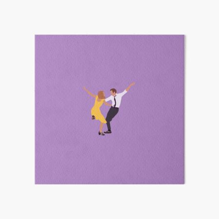 la la land Art Board Print