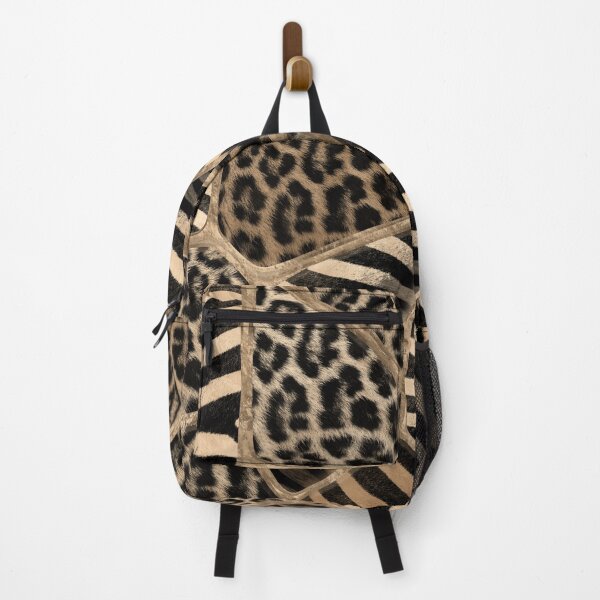 Item preview, Animal Print - Leopard and Zebra - pastel gold designed and sold by k9printart.