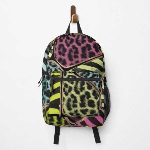 Item preview, Colorful Animal Print - Leopard and Zebra designed and sold by k9printart.