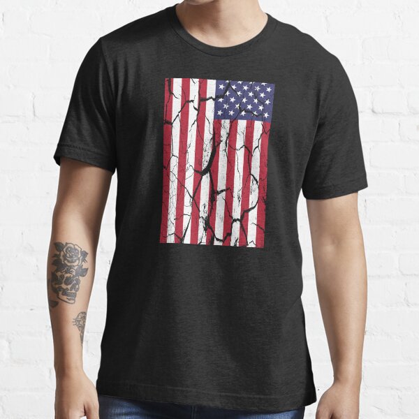 Flag Red Stripes Shirt 4th of July Shirt Gift for him 4th of July American Shirt