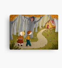 Hansel and Gretel Canvas Print