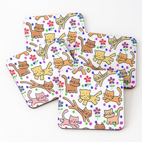 Item preview, Happy cats,cute design,  Design for a cat lover designed and sold by Adri Barnard.