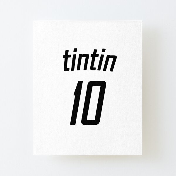 T-shirt de foot tintin Impression montée sur toile