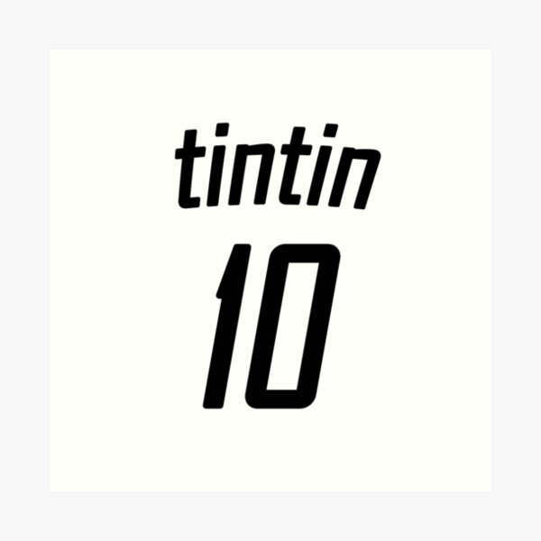 Camiseta de fútbol Tintín Lámina artística