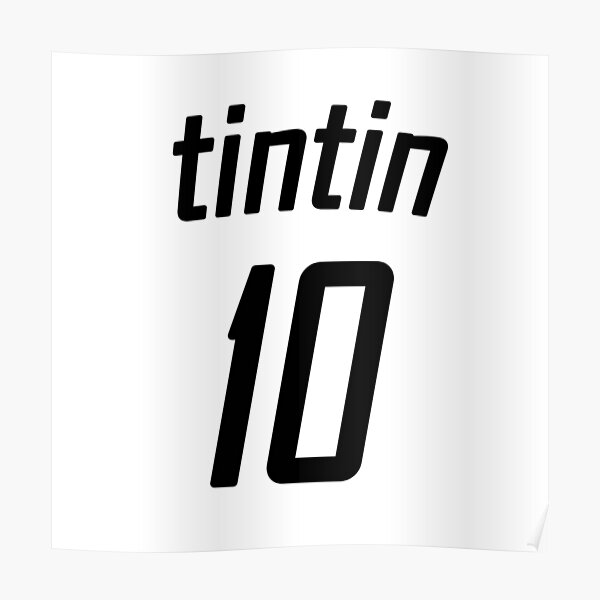 Camiseta de fútbol Tintín Póster