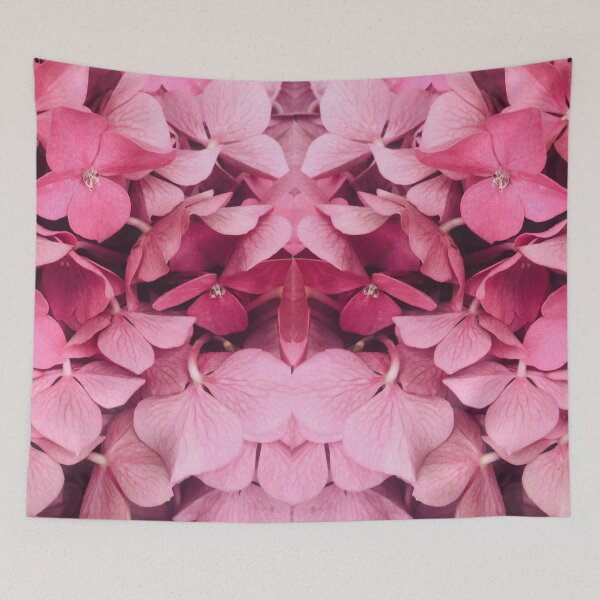 Item preview, Pattern - pink flowers - watercolor designed and sold by SketchyDuette.