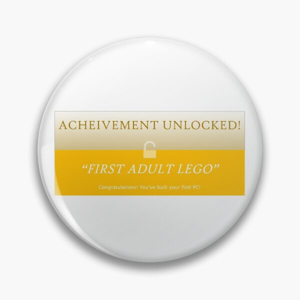Item preview, Achievement Unlocked 1st PC designed and sold by Sparcicus.