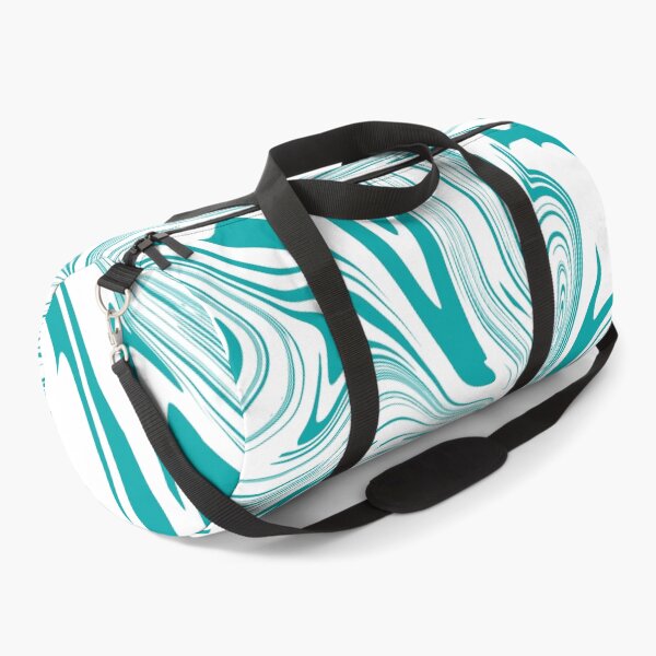 Item preview, Teal Blue White Swirl Abstract Design designed and sold by Meliafroggy.